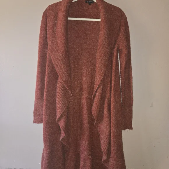 The Limited Rust Open Front Cardigan - Picture 2 of 2